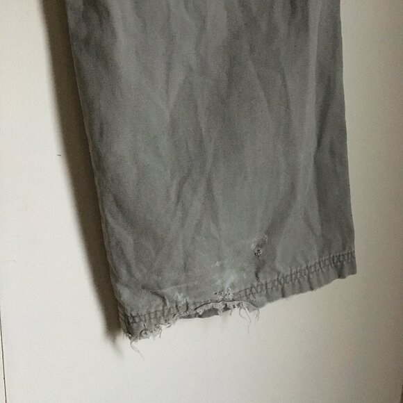 Y2K BONGO Baggy Low Rise Khaki Skater Cargo Pants - Picture 7 of 15